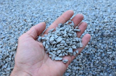 Pea Gravel Delivery detail
