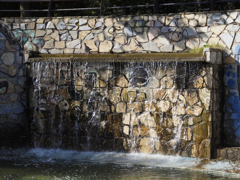 Rock Fountain Installation